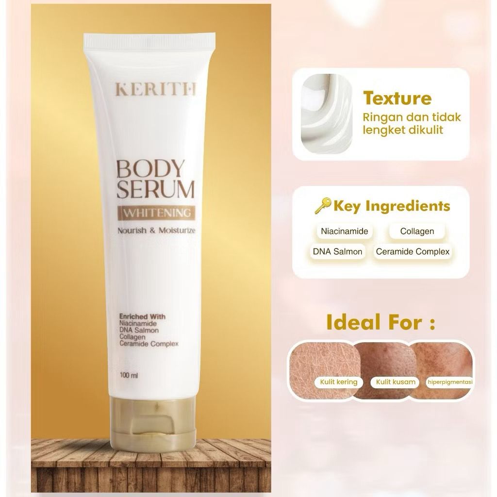 Lotion Whitening Body Serum DNA Salmon by Kerith